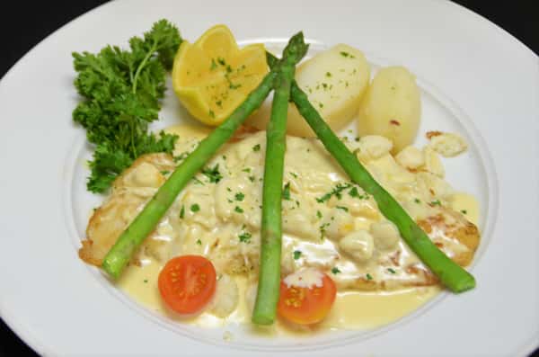 Filet de Sole et Chair de Crabe