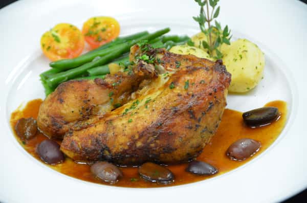 Poulet Rôti aux Olives Niçoise