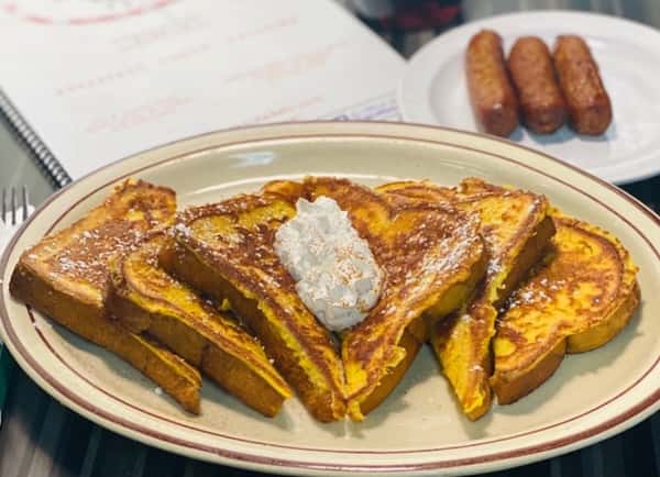 Kid French Toast With Meat