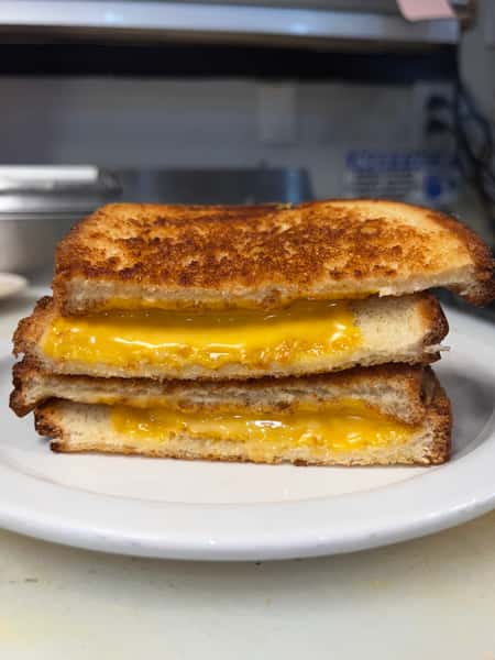 Kids Grilled Cheese With Fries