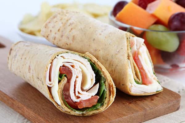 Turkey & Cheese Wrap