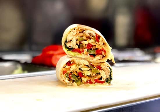 Chicken Cheesesteak Wrap