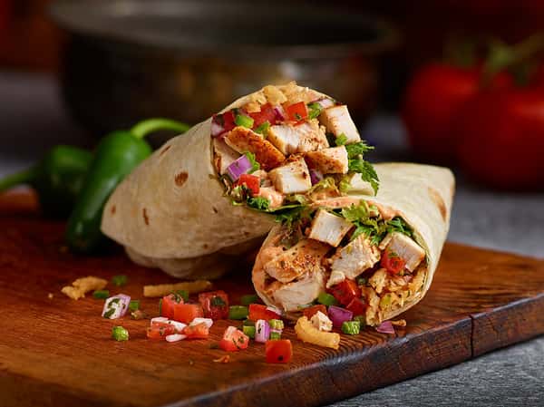 Cajun Chicken Wrap