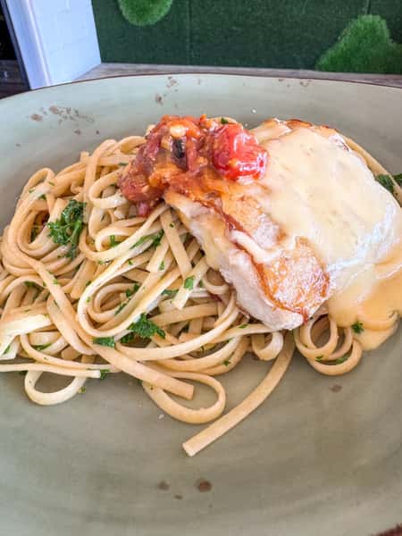 Fish Hollandaise with Bacon & Tomato Chutney
