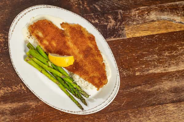 Lemon Parmesan Flounder