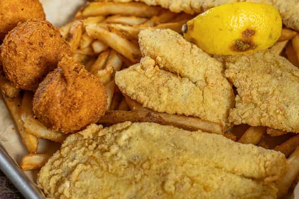 Fried Fish Plate