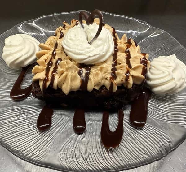 Peanut Butter Brownie Stack