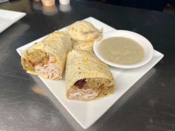 Turkey Dinner Wrap