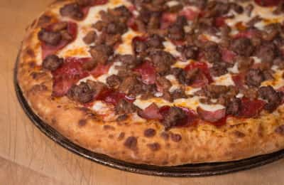 2 LARGE, 2 TOPPINGS PIZZAS