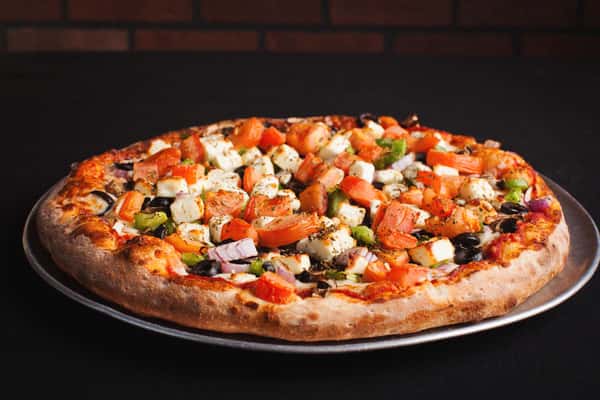 Greek Feta Veggie Pizza