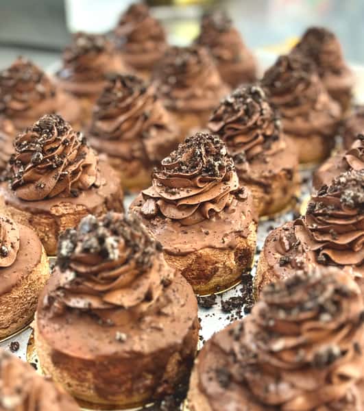 Double chocolate oreo overload cheesecake