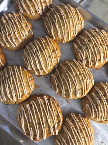 Carrot Cake scones