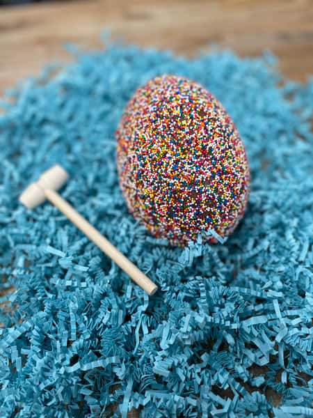 Break Open Chocolate Easter Egg