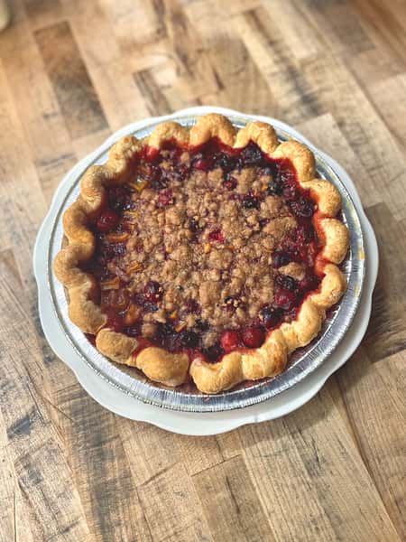 Cranberry Pear Pie