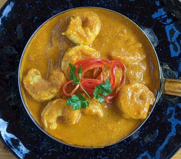 shruimp curry dish