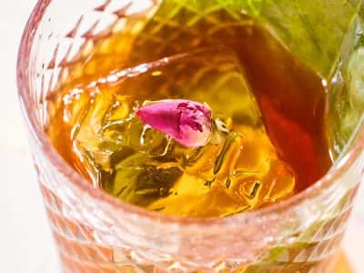 Cocktail closeup