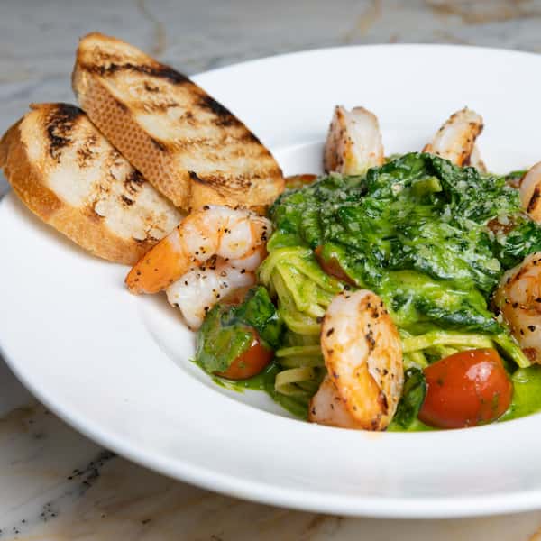 Spicy Pesto Shrimp