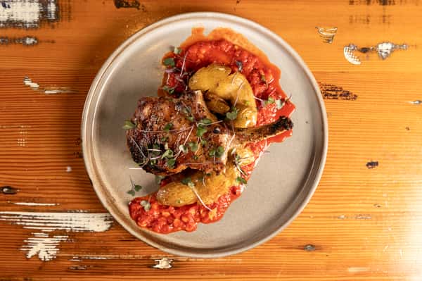 Bold Romesco Chop
