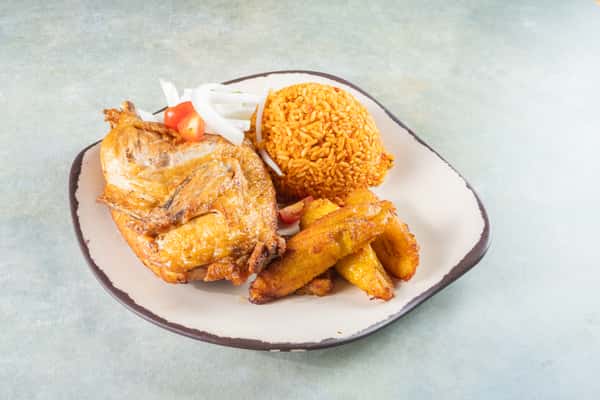 Crispy Half Chicken Dinner