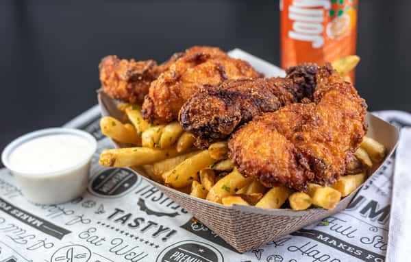 Chicken Tender Basket with French Fries
