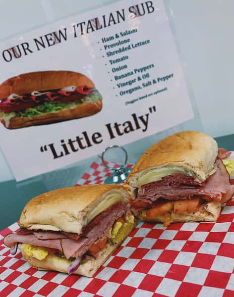 One of our Specialty Sandwiches: Little Italy