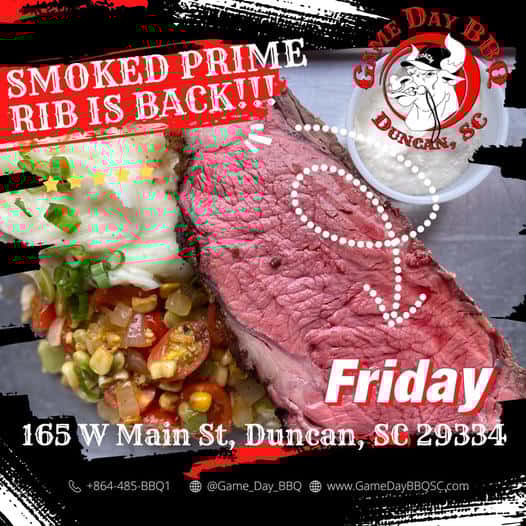 Gallery Game Day BBQ American Restaurant in Duncan, SC