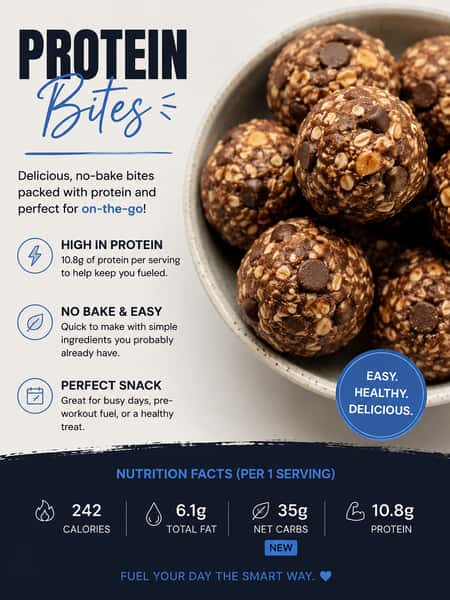 12 Protein Bites