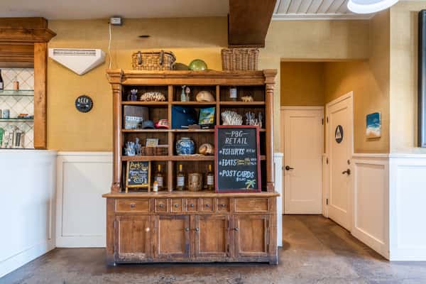 wooden hutch