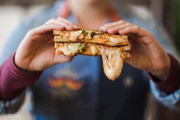 melty grilled cheese sandwich