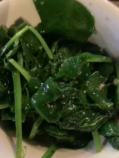 Sauteed Spinach