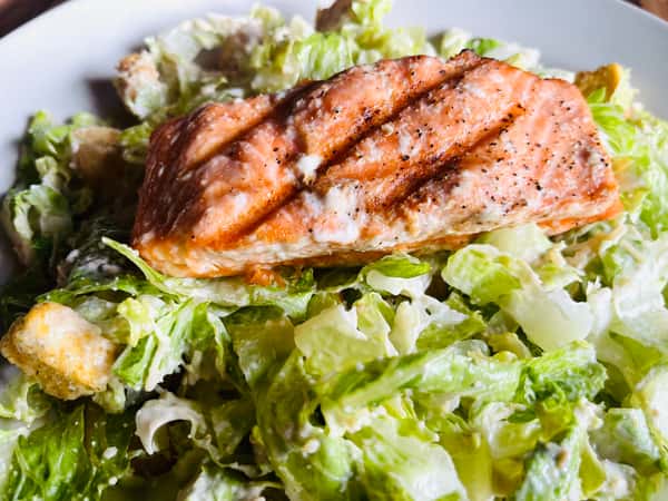 ***Salmon Caesar Salad