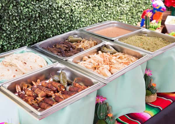 Catering hot trays