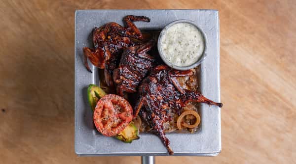 grilled quail