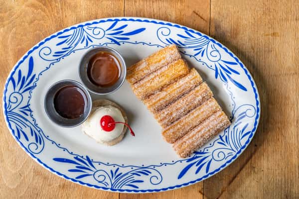 Cream Filled Churros