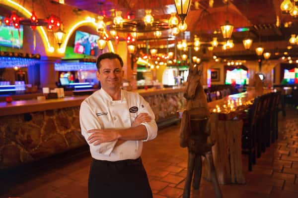 Waiter at El Tiempo