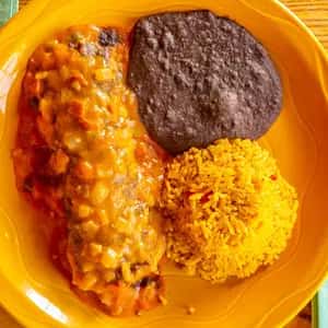Black Bean Veggie Enchilada