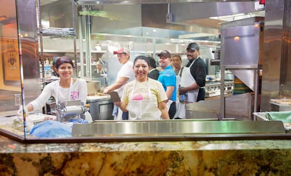 Staff at El Tiempo