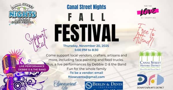 CSHD Fall Fest. Canal street nights