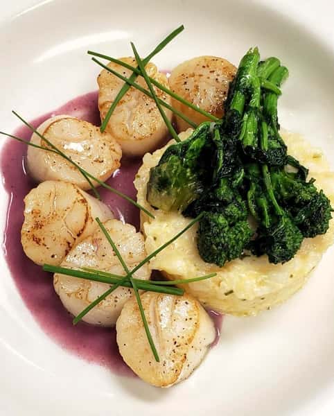scallop dinner