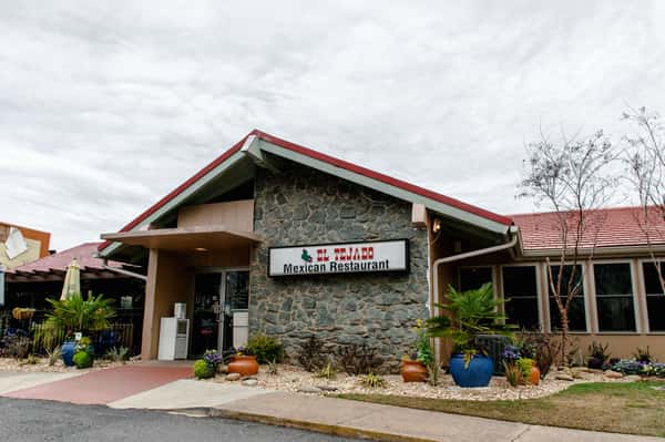 front of restaurant