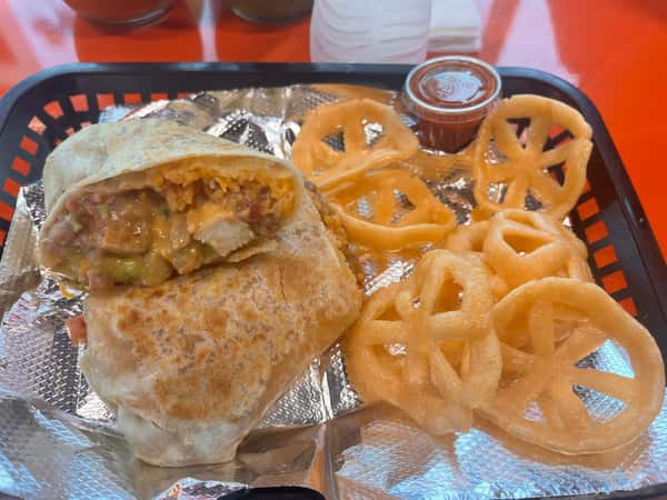 Texas Chicken Burrito