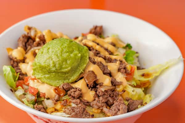 Carne Asada in a Bowl at Señor Burrito Company