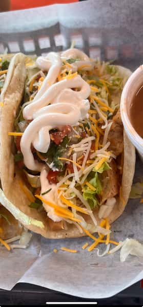 Loaded Chicken Taco