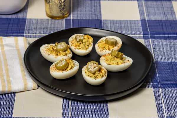 Sriracha Deviled Eggs
