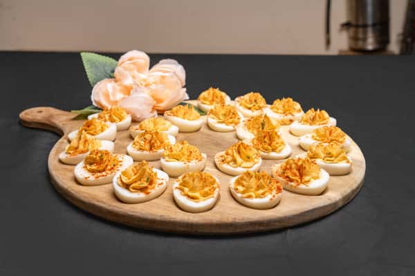 Sriracha Deviled Eggs