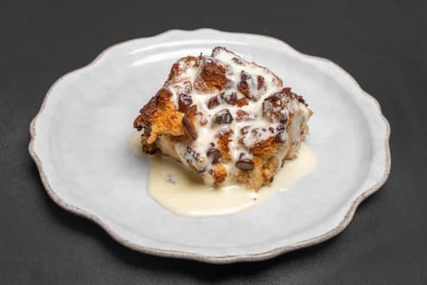 Bourbon Chocolate Bread Pudding