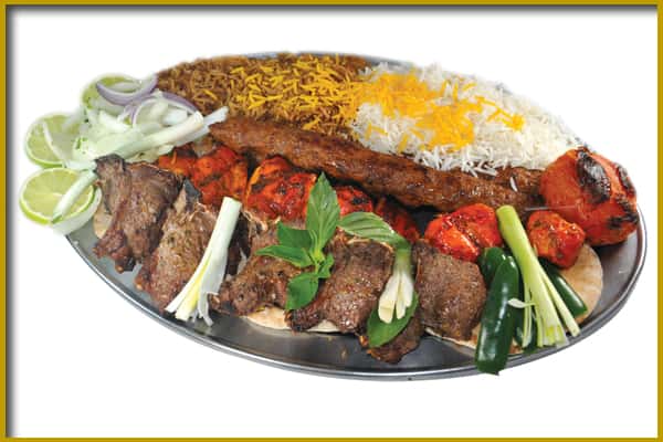 steak and vegetable kabobs