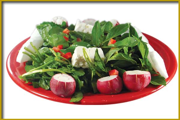 salad with feta cheese