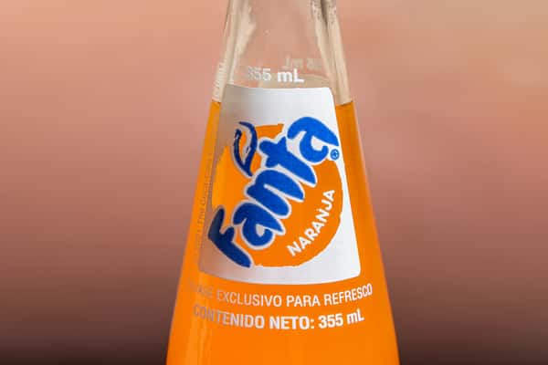 Fanta Orange, Glass Bottle