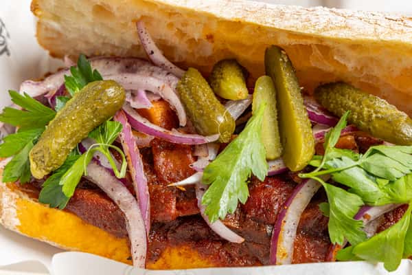 Sosis Bandari Sandwich